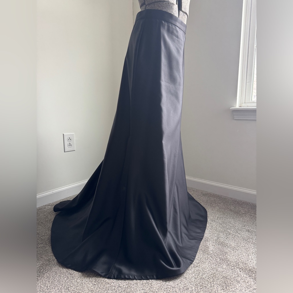 Full Length Black Skirt By Tadashi Size 8